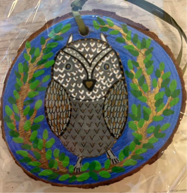 Owl Ornament #4