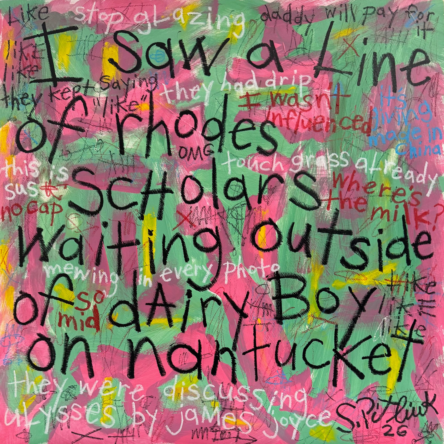 “I Saw A Line Of Rhodes Scholars Waiting Outside Of Dairy Boy On Nantucket”