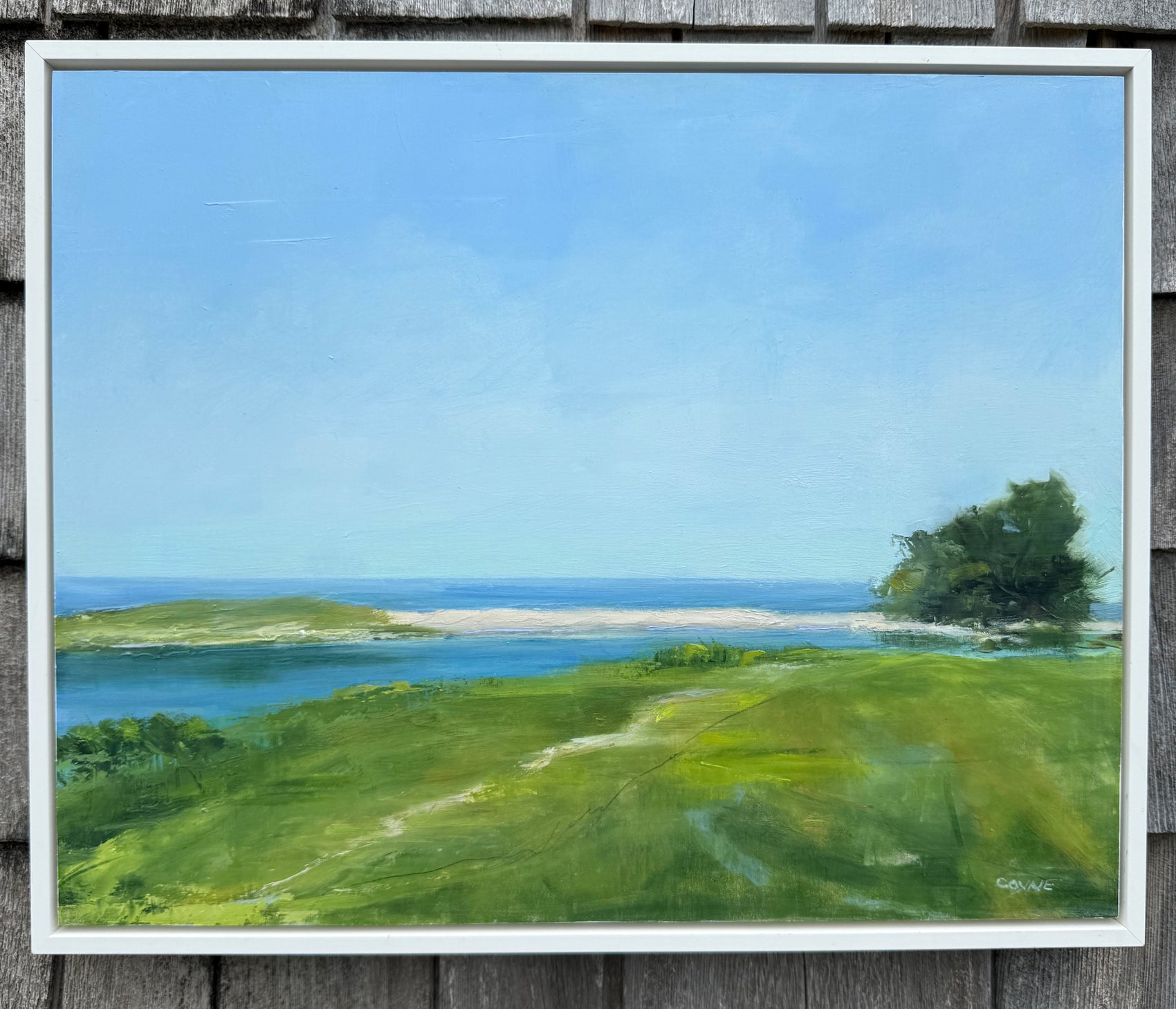 Miacomet Pond Meets the Ocean