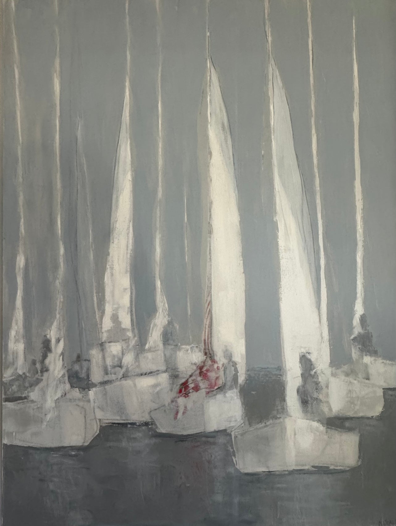 “Sails down”