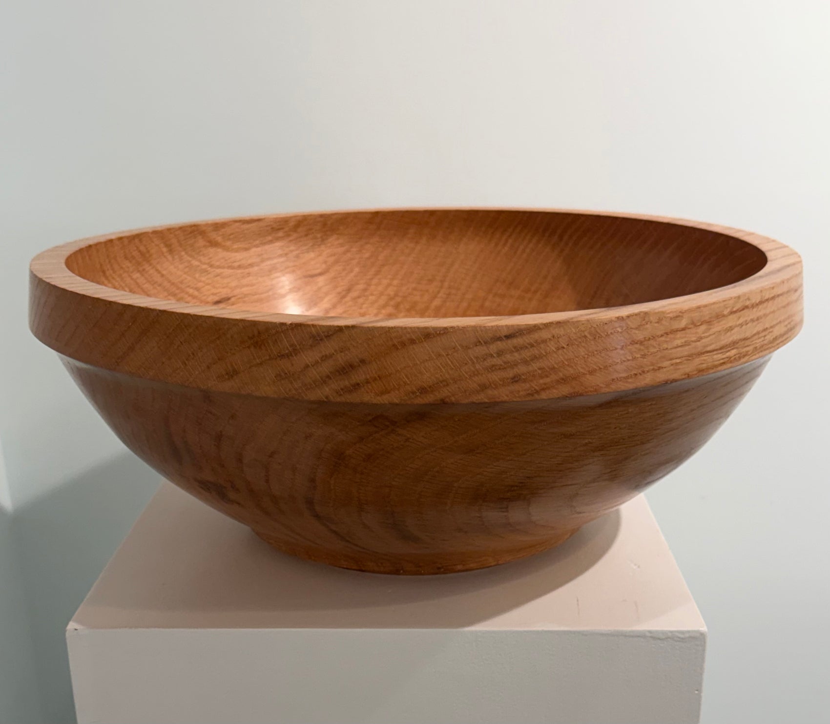 Turned Bowl in Red Oak