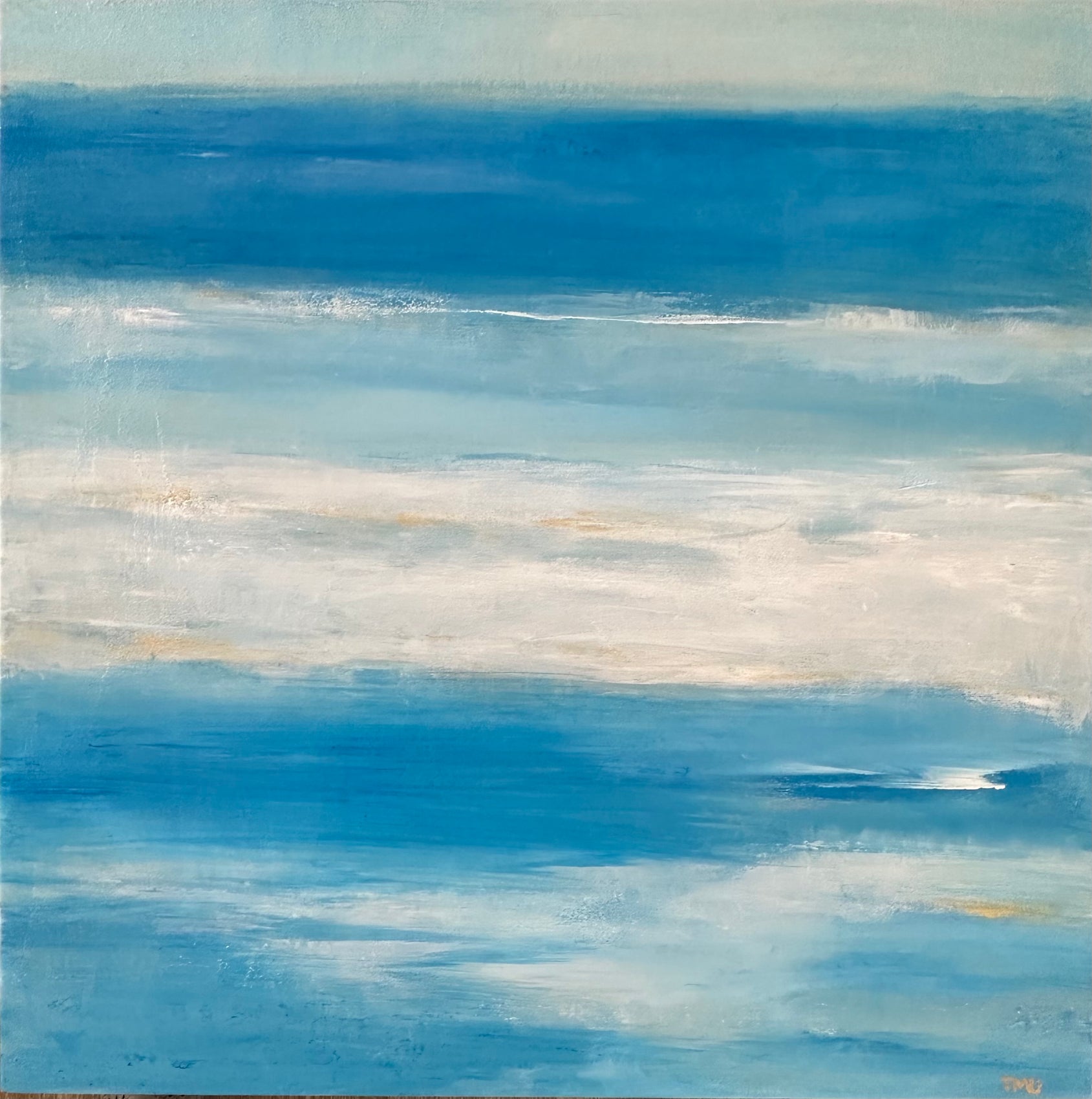 Drifting in Blue
