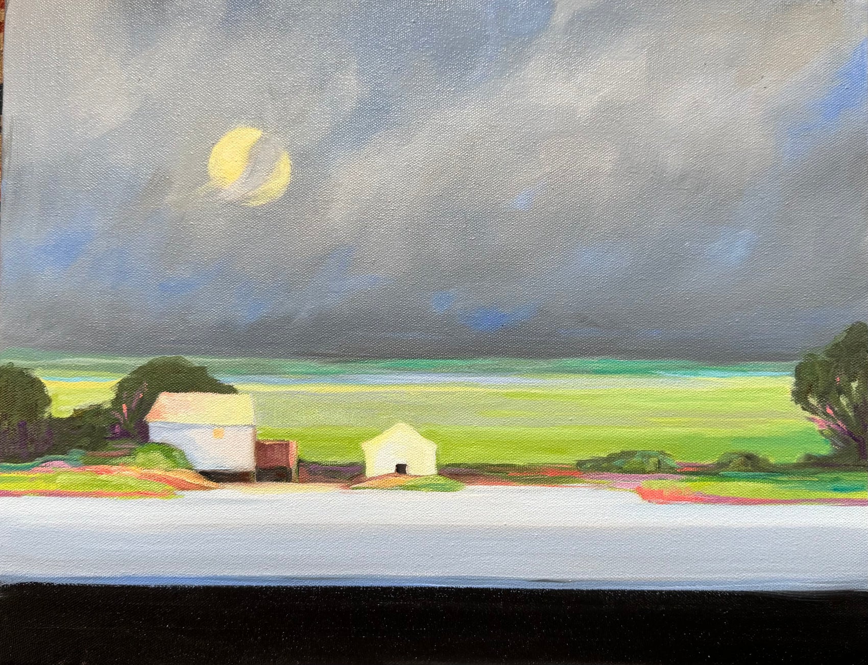 Break in Storm, Gibbs Pond