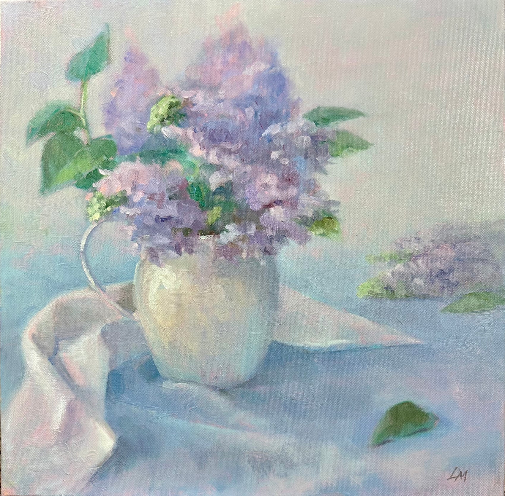 Lilacs in Bloom