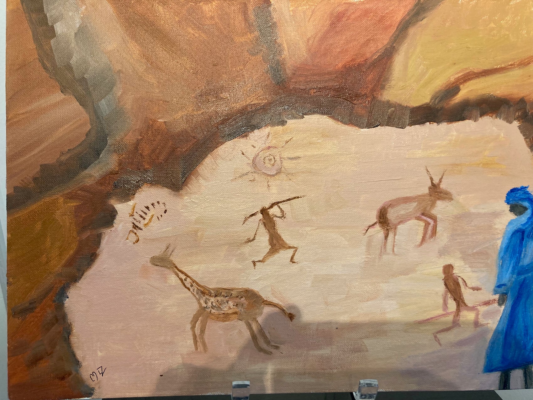 Cave Painting in Sahara