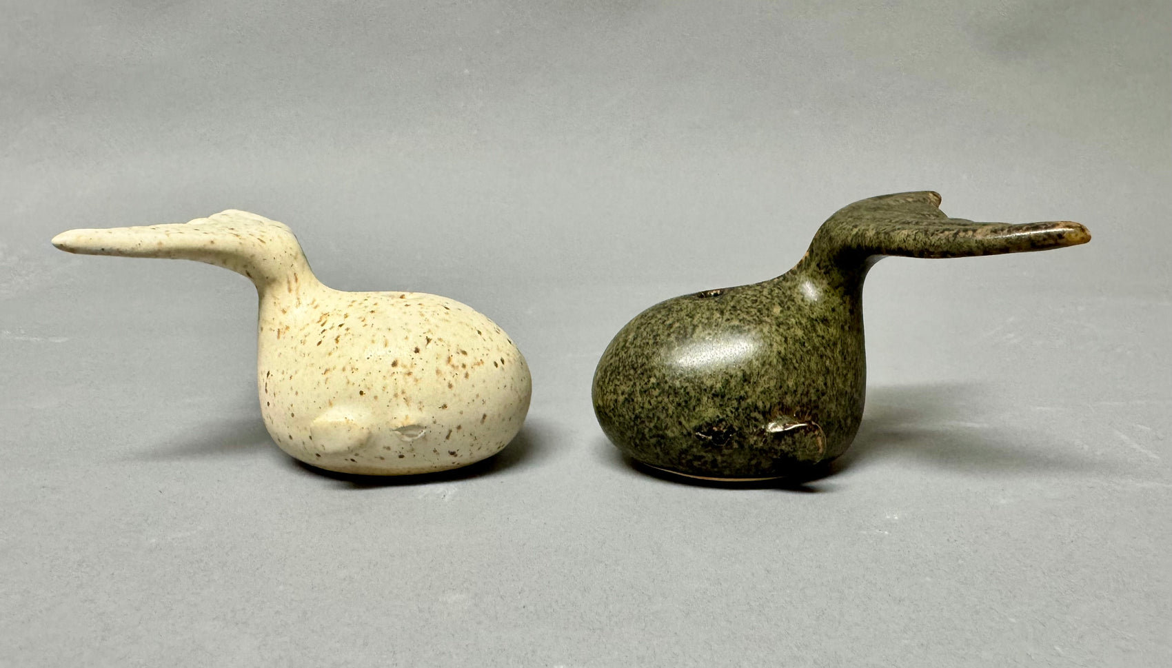 Sperm whales- salt and pepper shakers