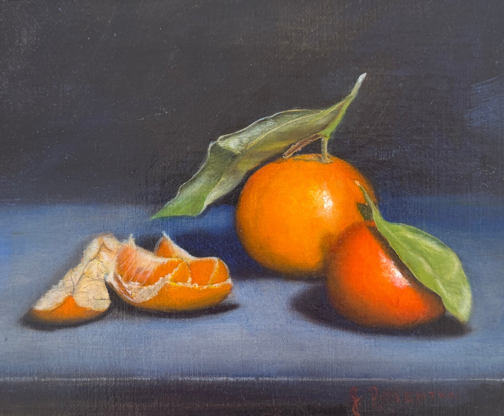 Still Life with Mandarins