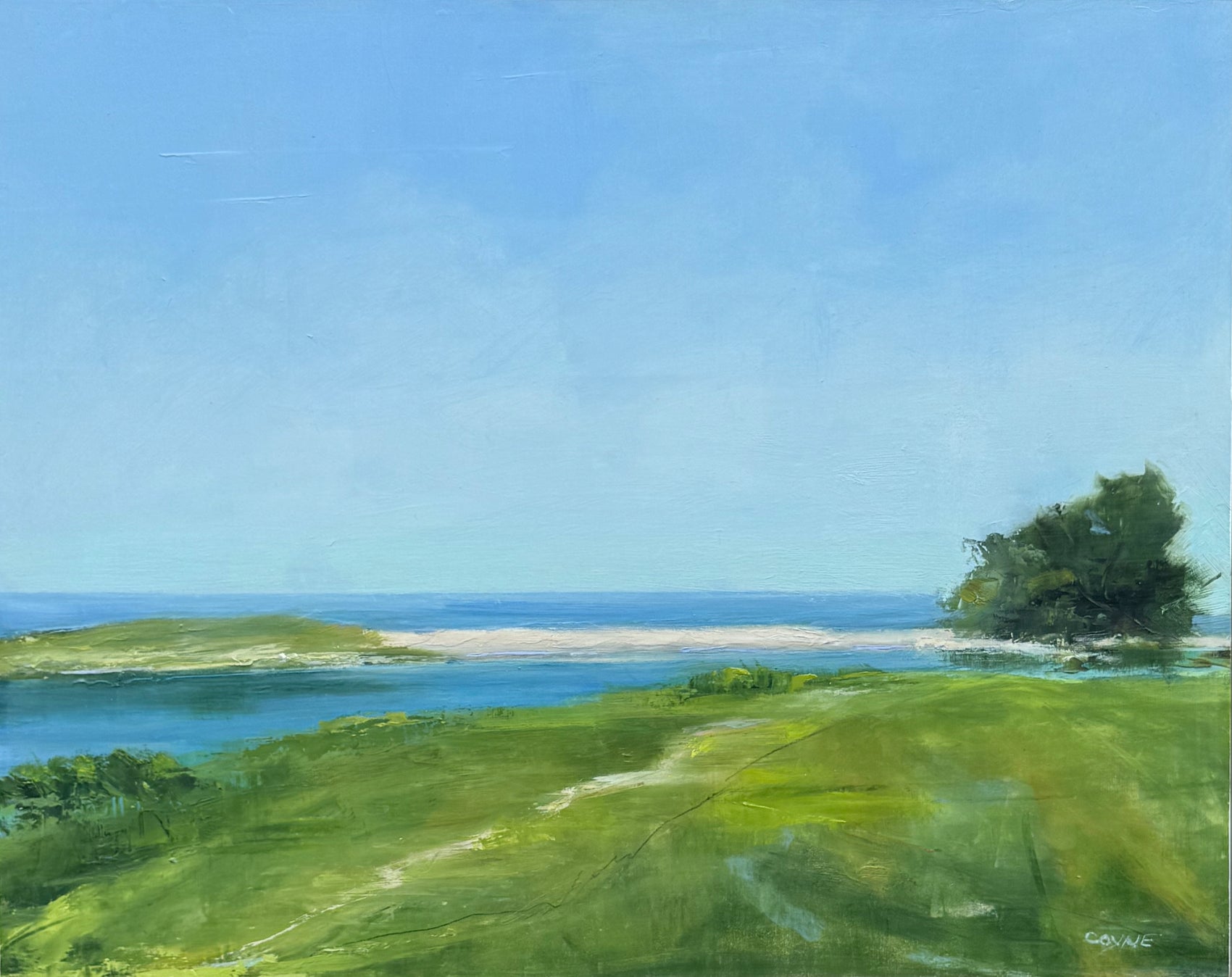 Miacomet Pond Meets the Ocean