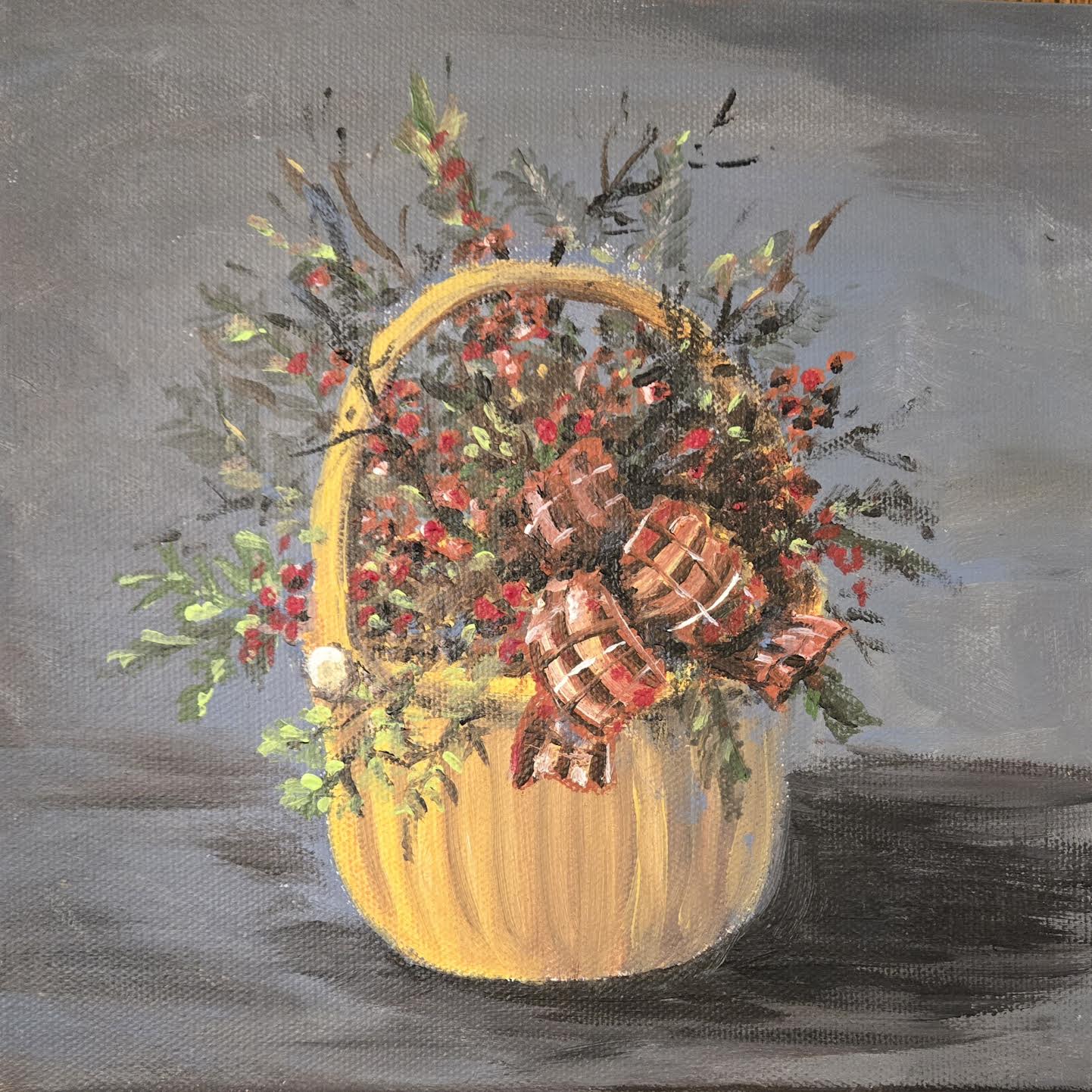 Holiday Lightship Basket