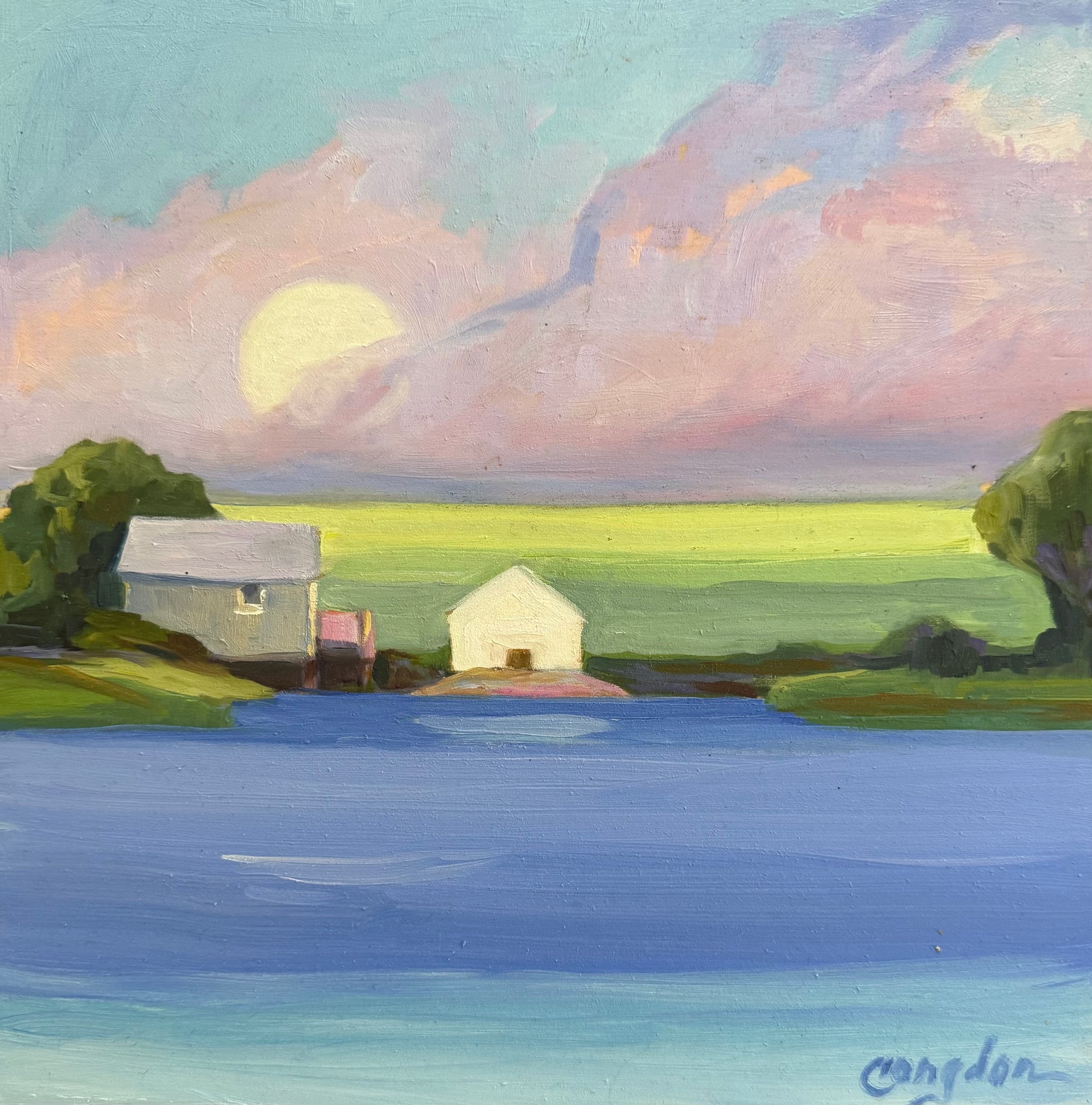 June Moon, Gibbs Pond