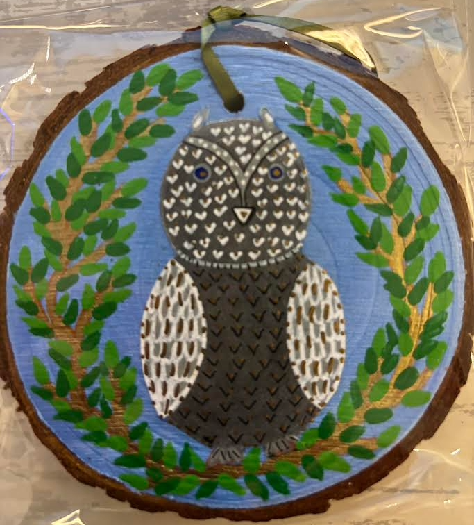Owl Ornament #7