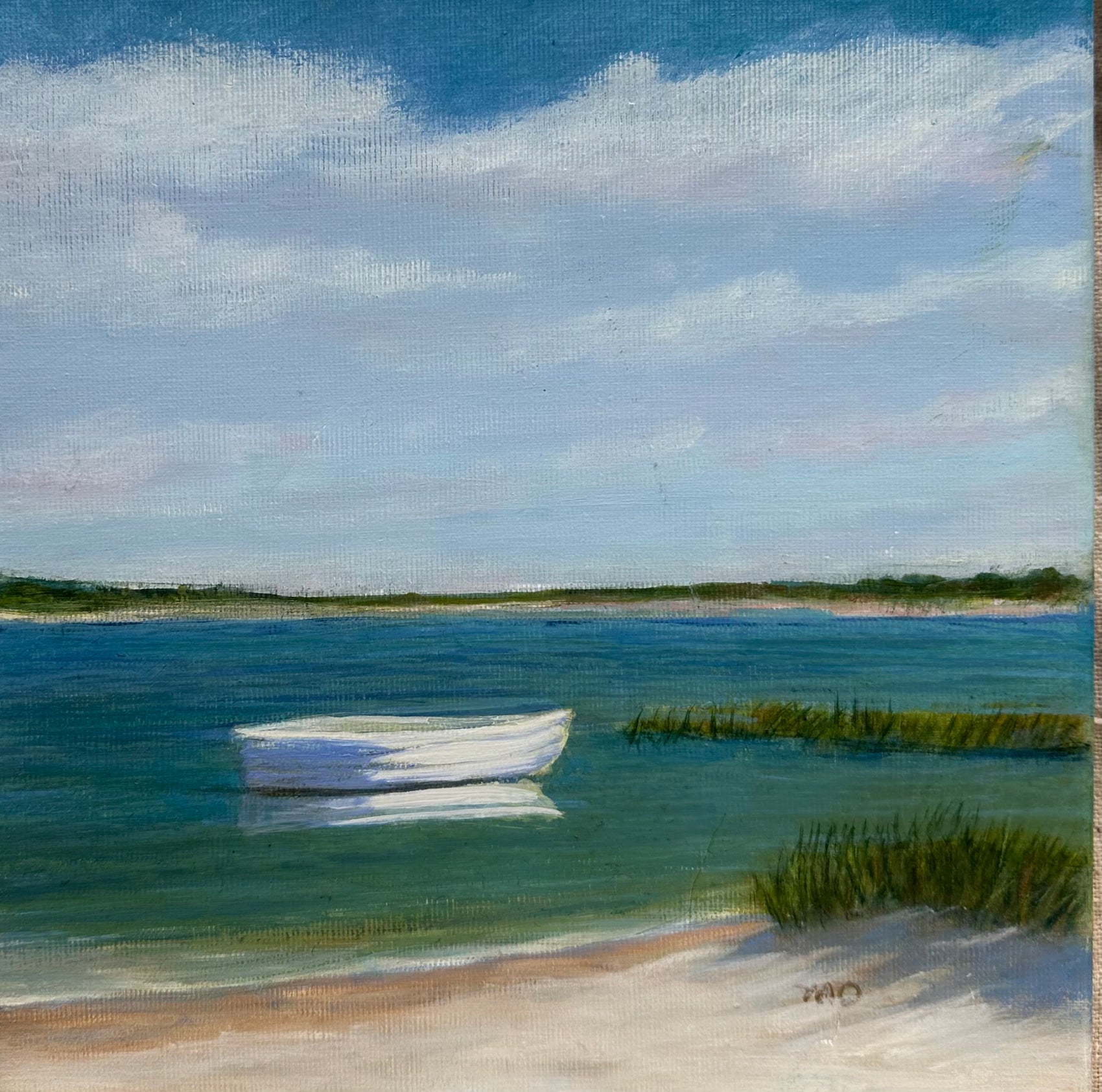 ‘Dinghy in Marsh’