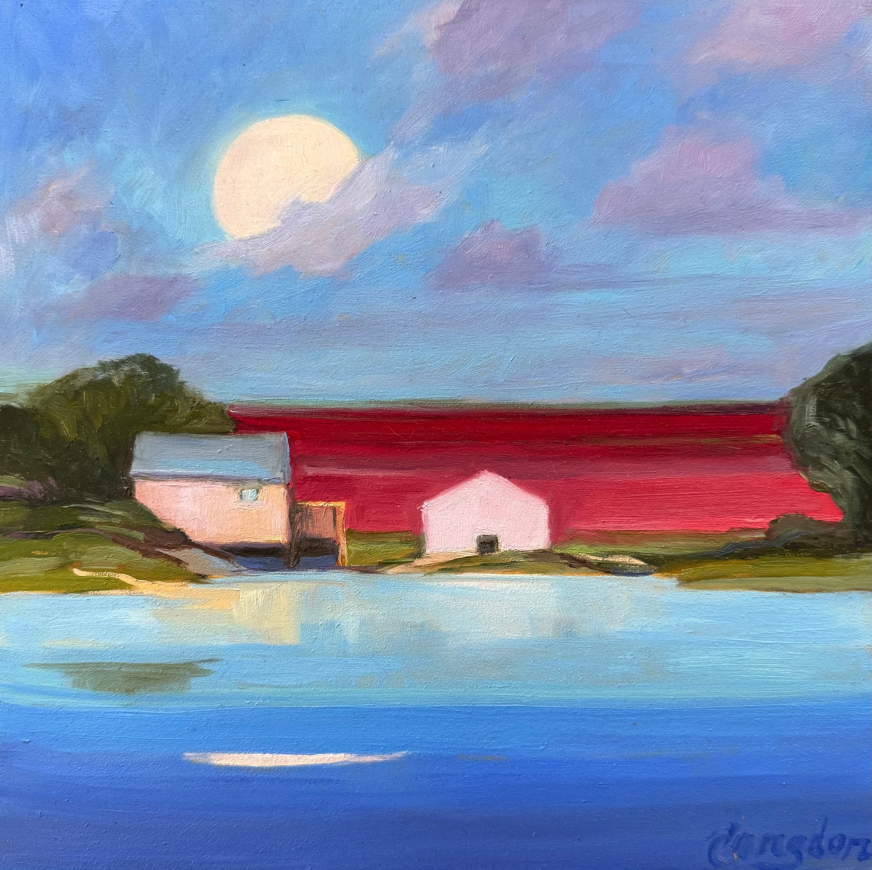 Gibbs Pond, Harvest Moon