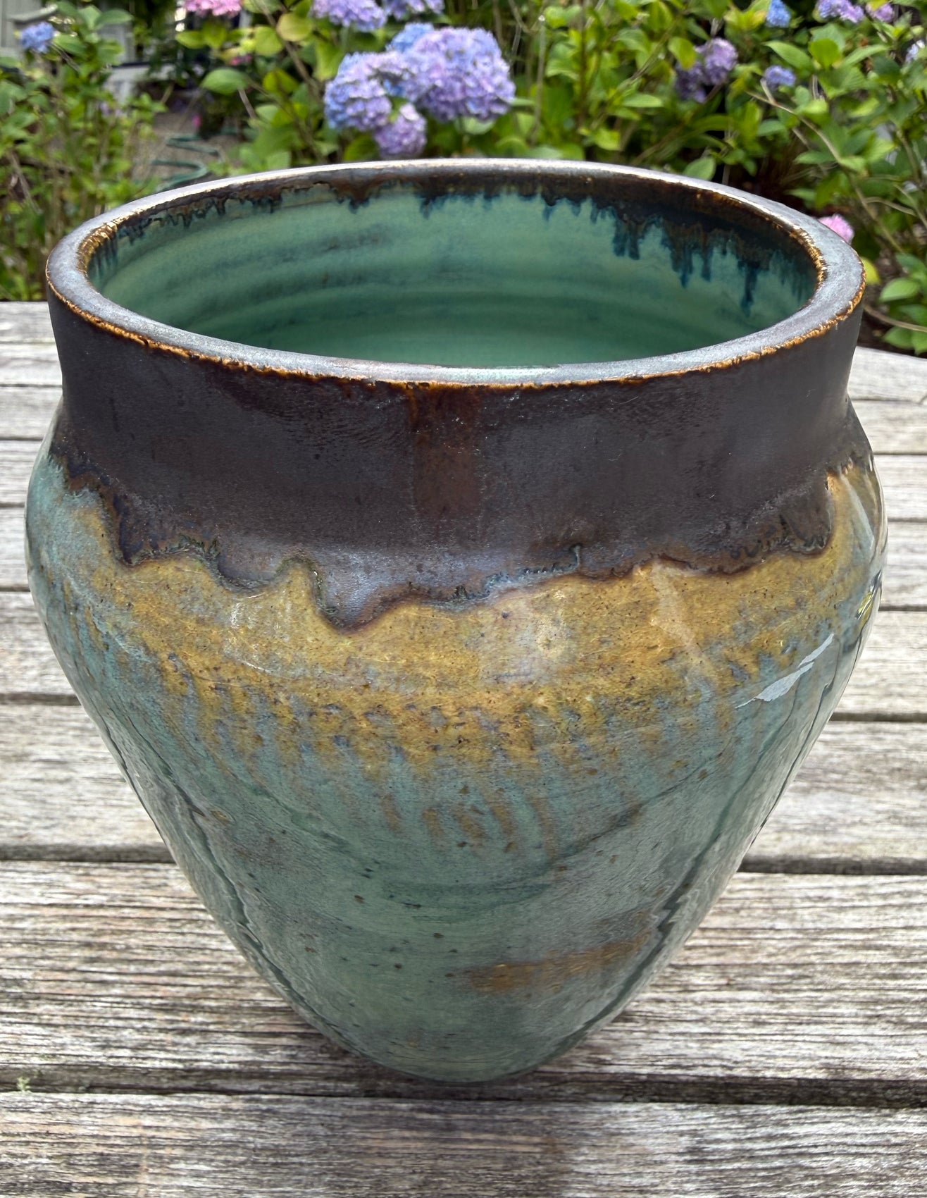 Large Turquoise Vase