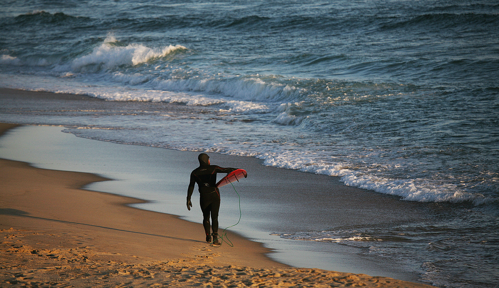 Evening Surfer