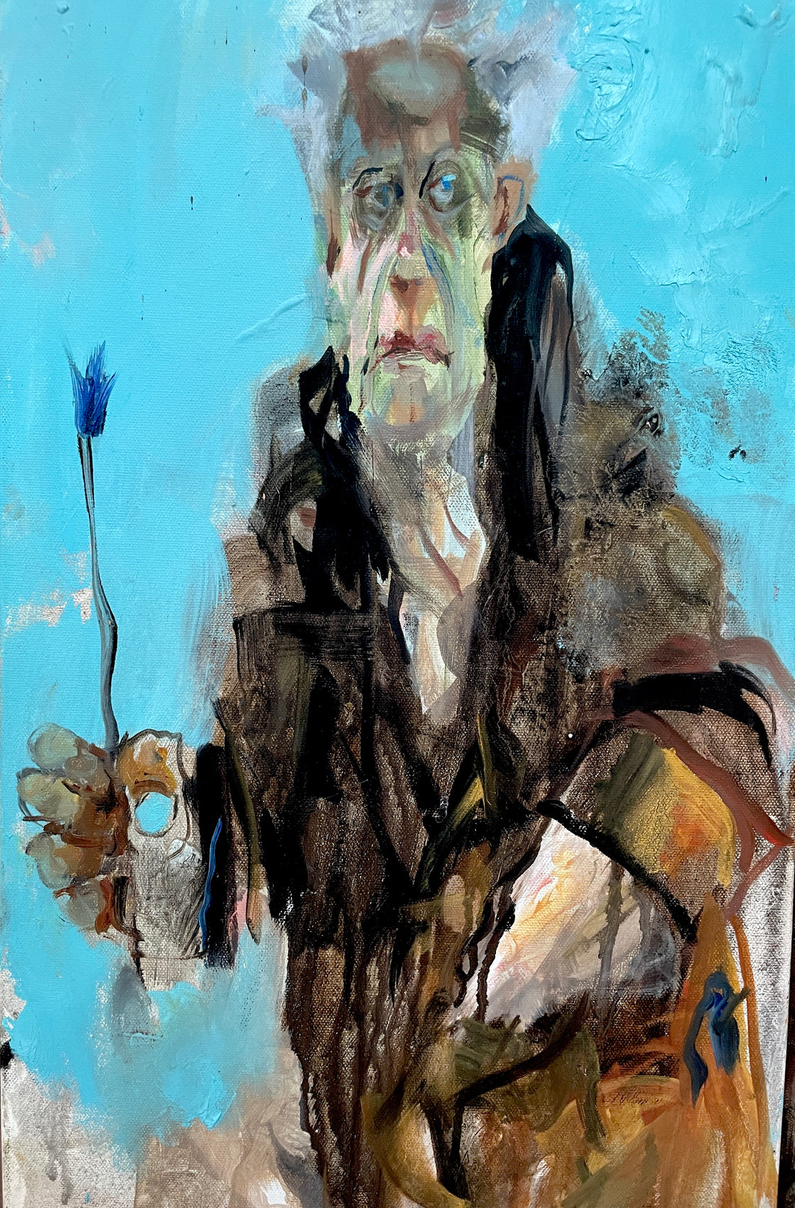 Portrait in Blue