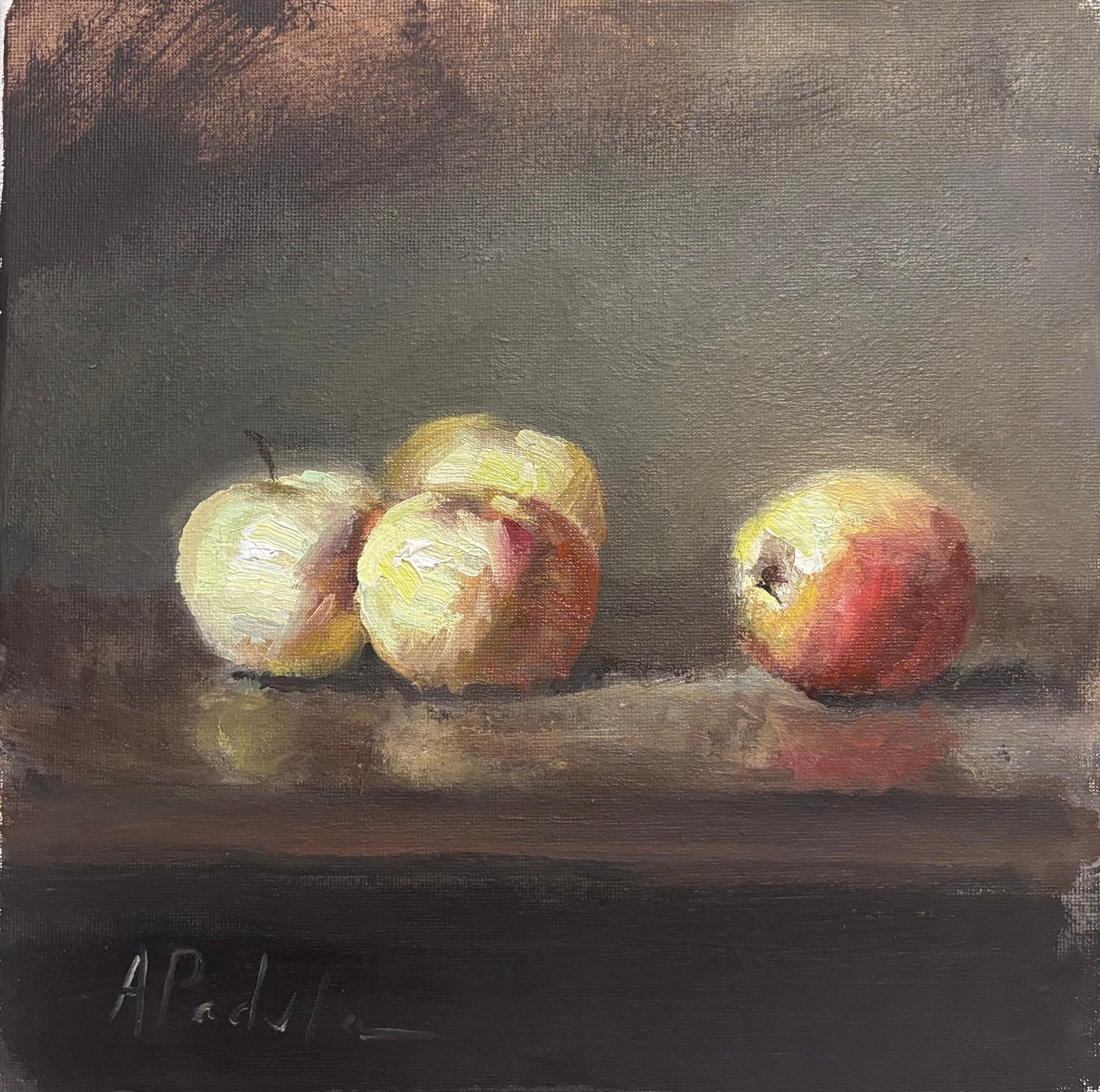 Four apples 