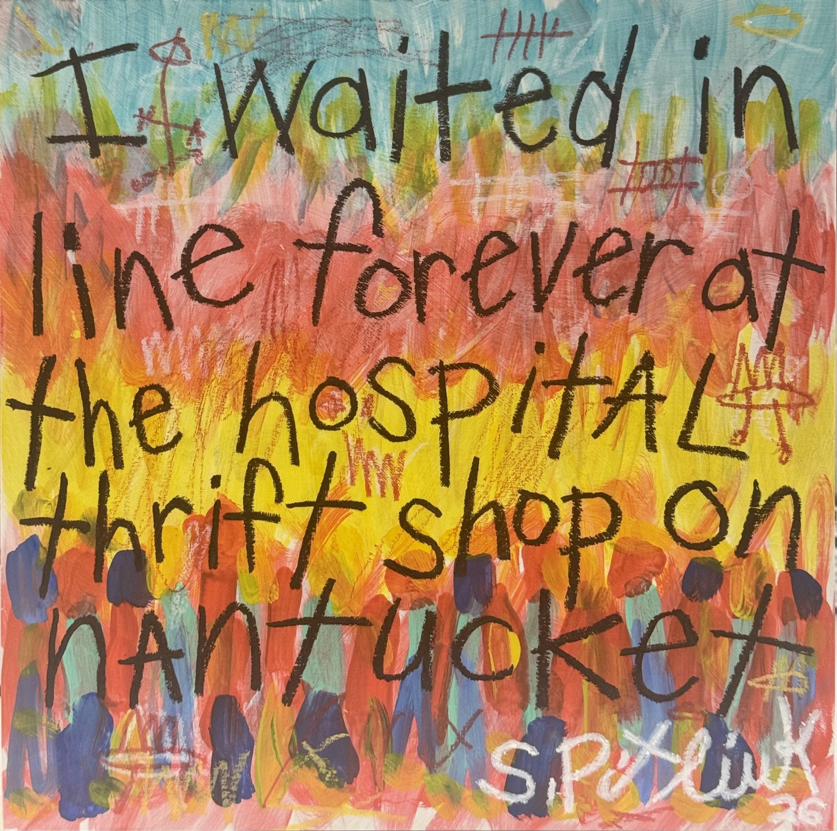 I Waited In Line Forever At The Hospital Thrift Shop On Nantucket