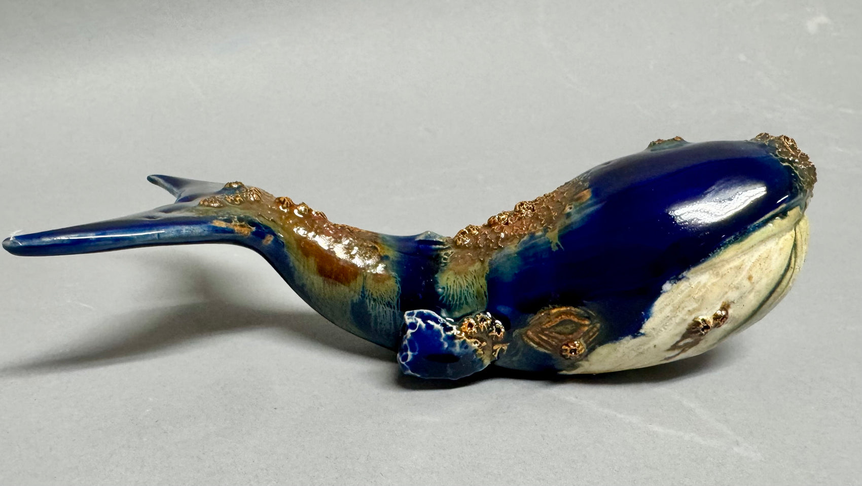 Humpback whale- small, cobalt