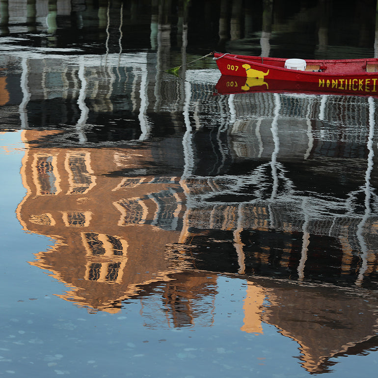 Old North Wharf Reflections