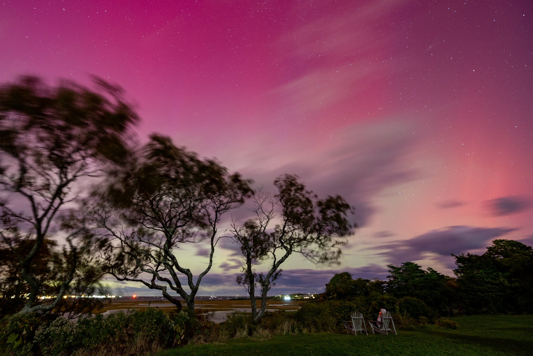 Pink Sky at Night