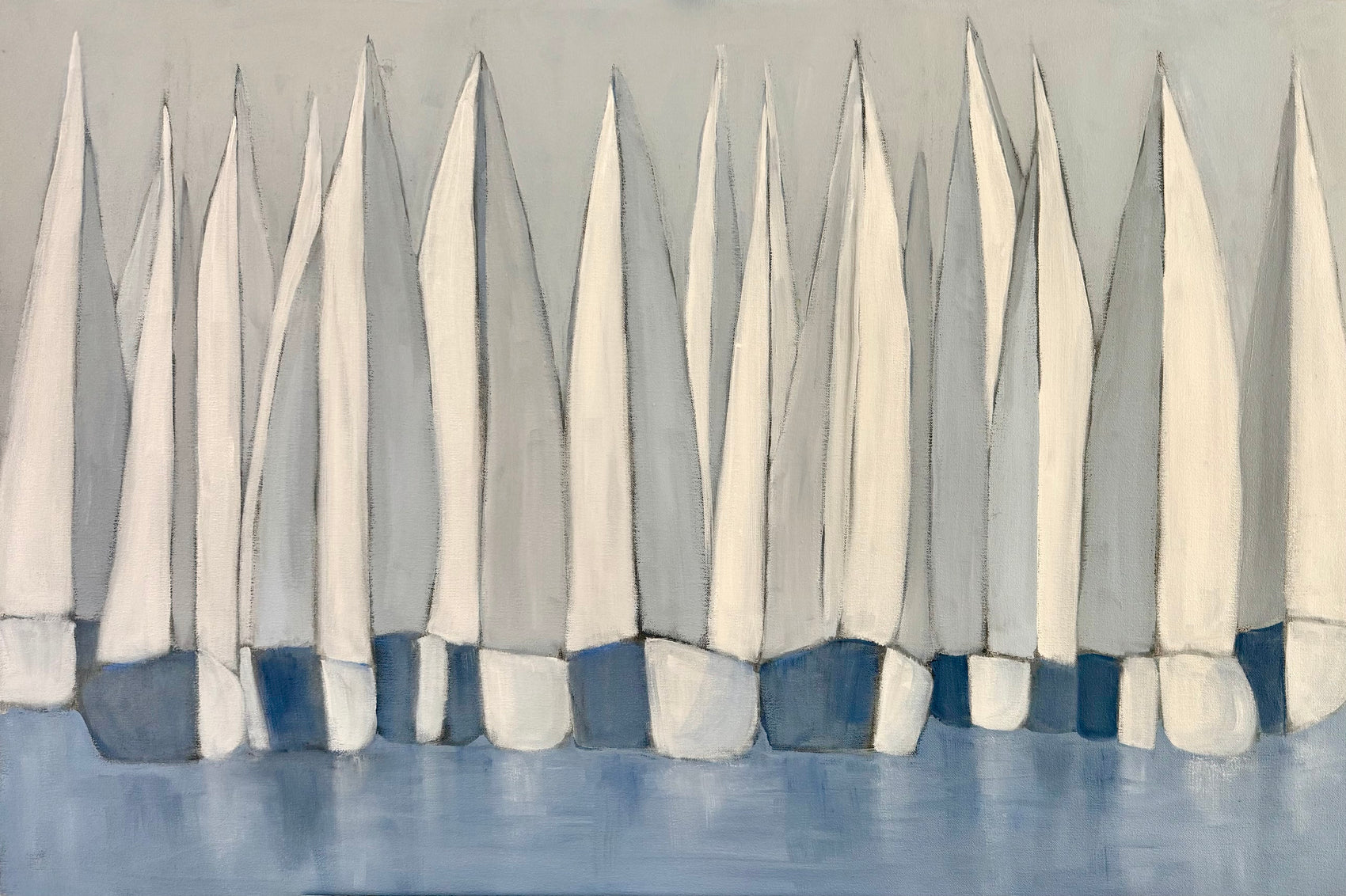 The Line Up by Jan Purdy Metcalf