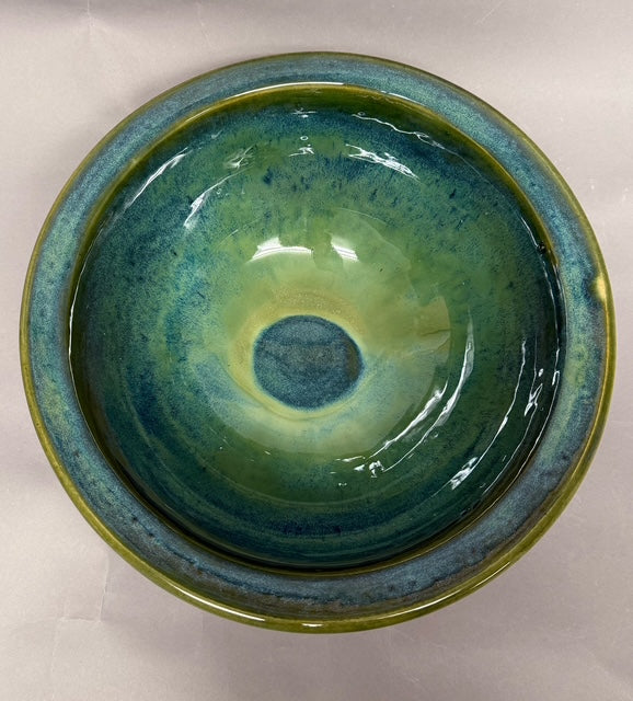 Large Ancient Copper Bowl