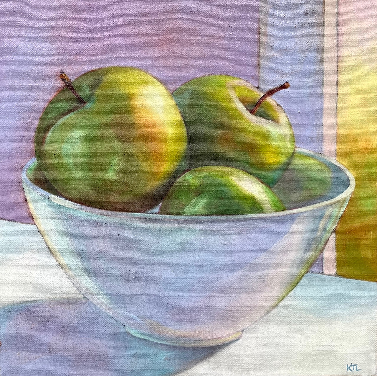Bowl of Granny Smiths