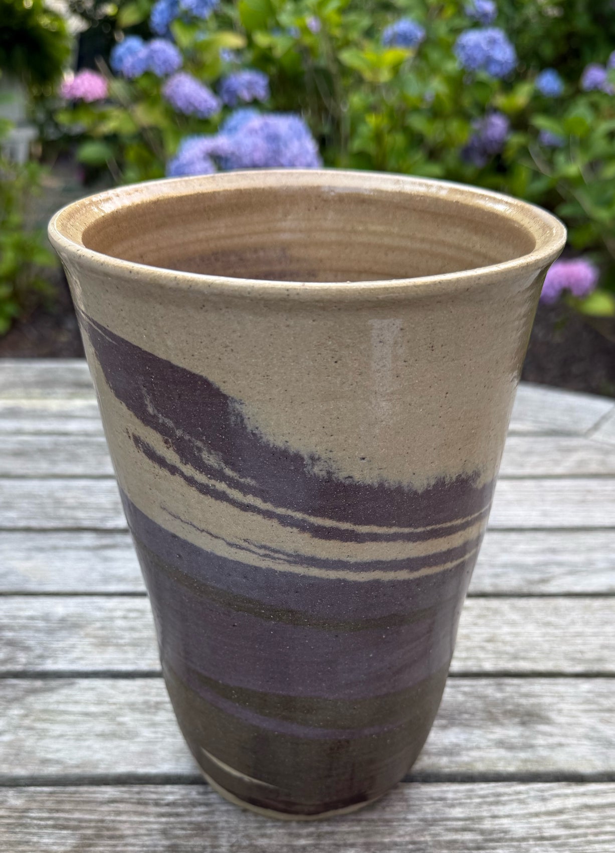 PNW Klamath Marbled Vase