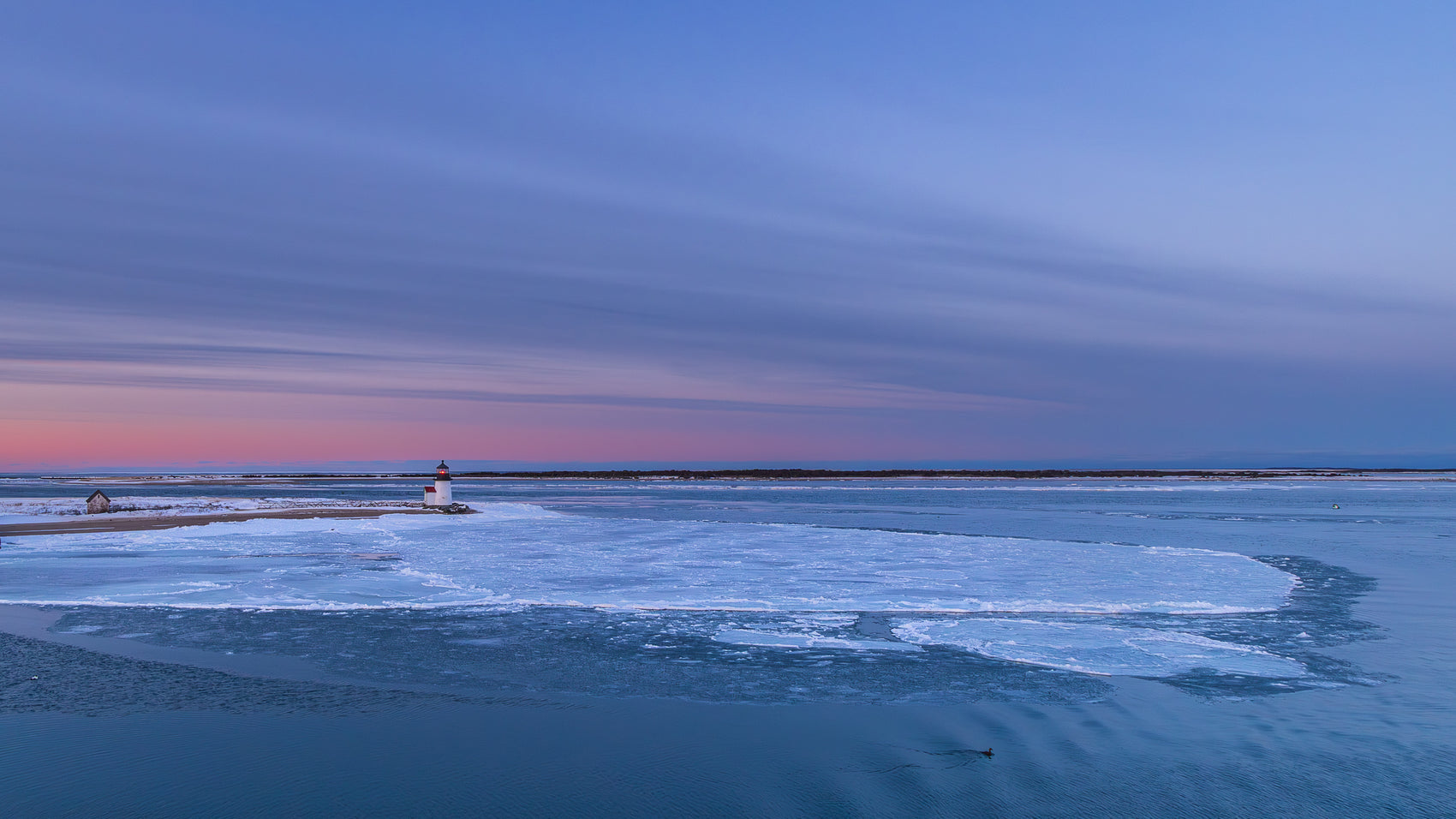 Ice at Brant Point