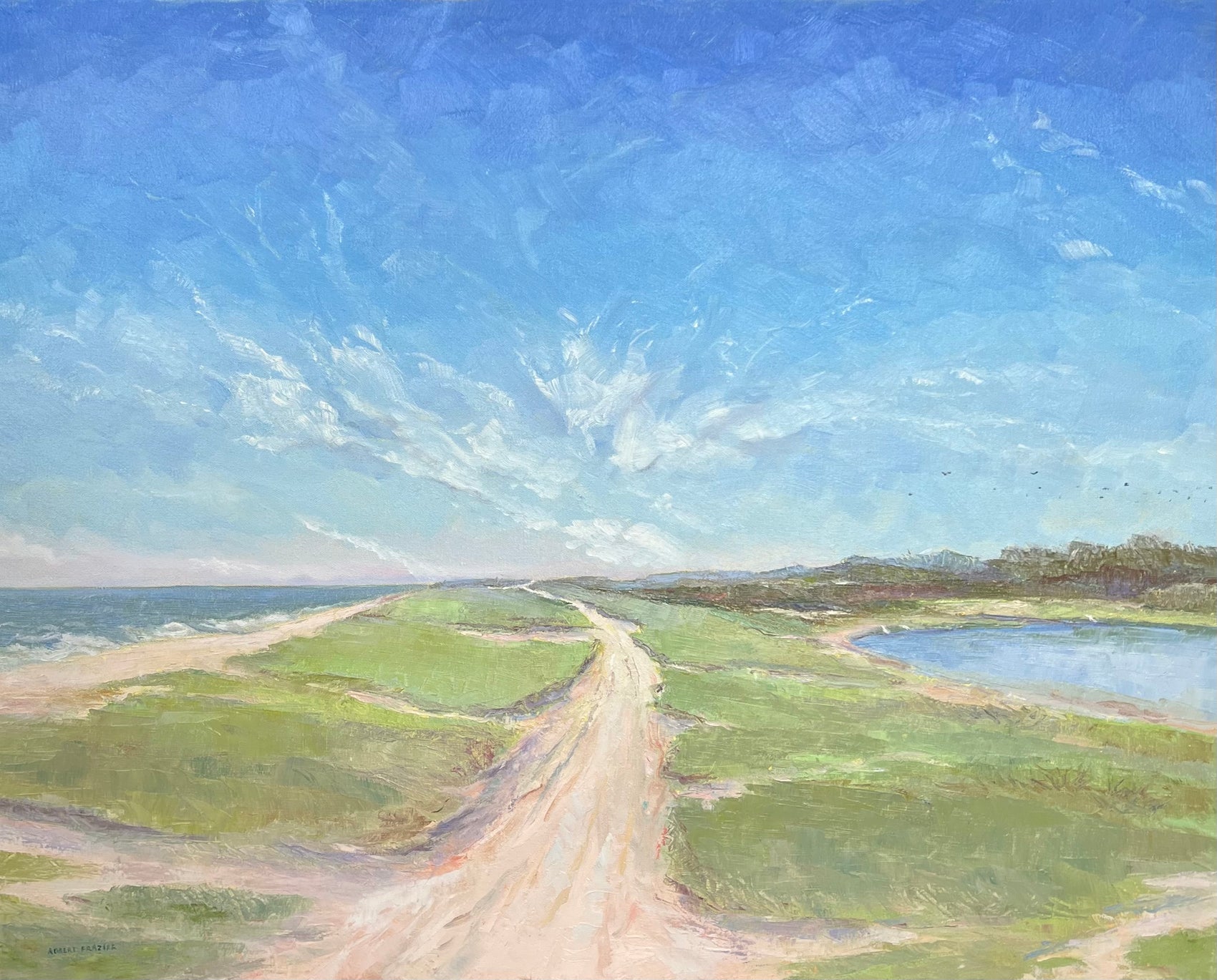 Inner Road Past Coskata Pond