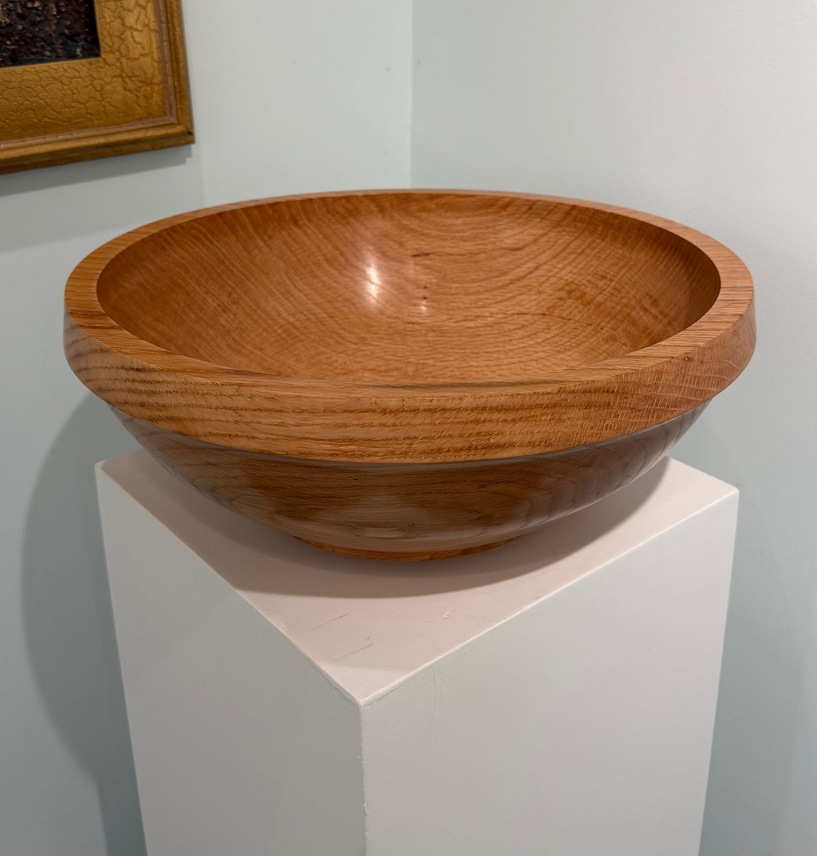 Turned Bowl in Red Oak