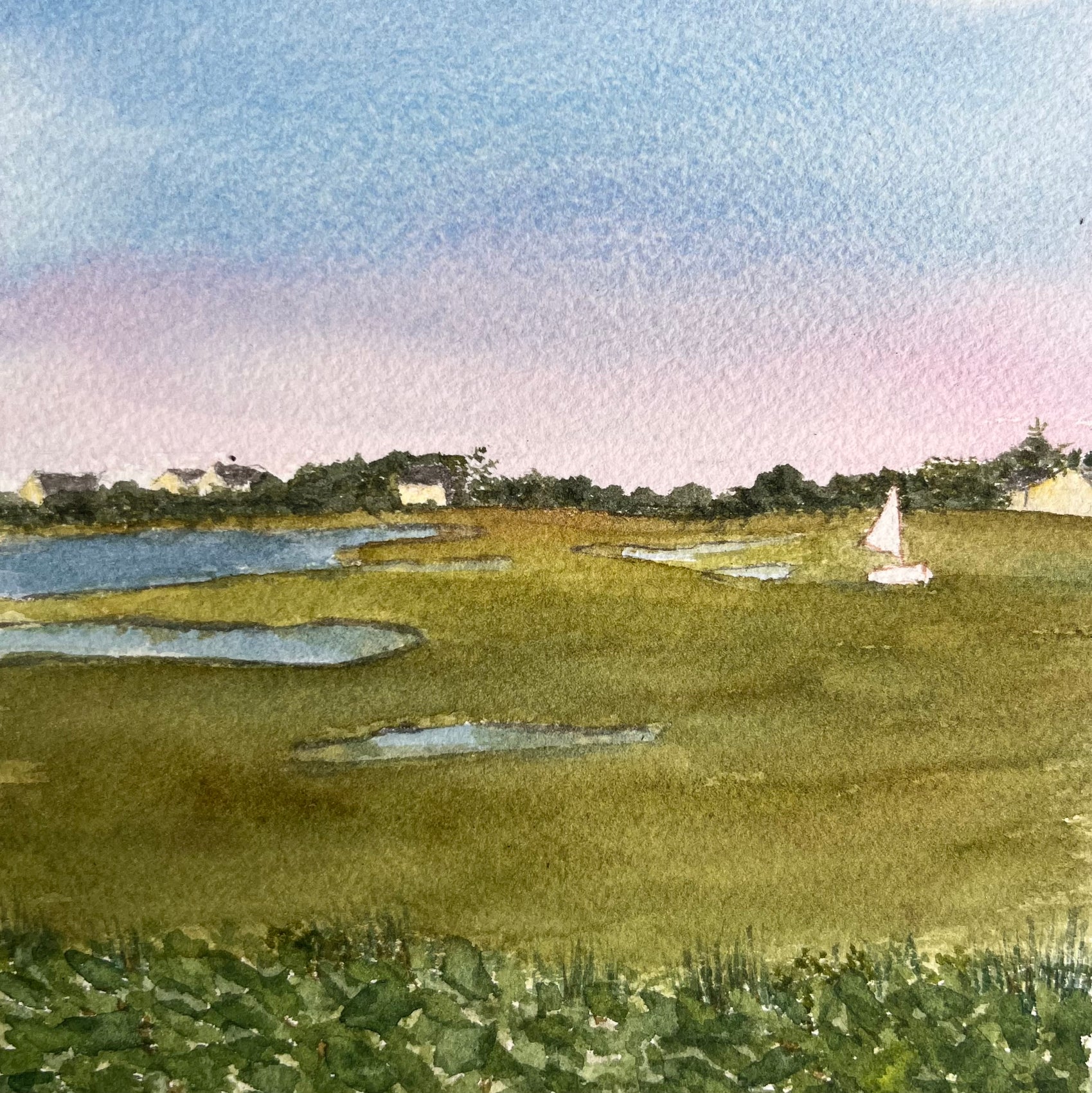 The Creeks at Sunset