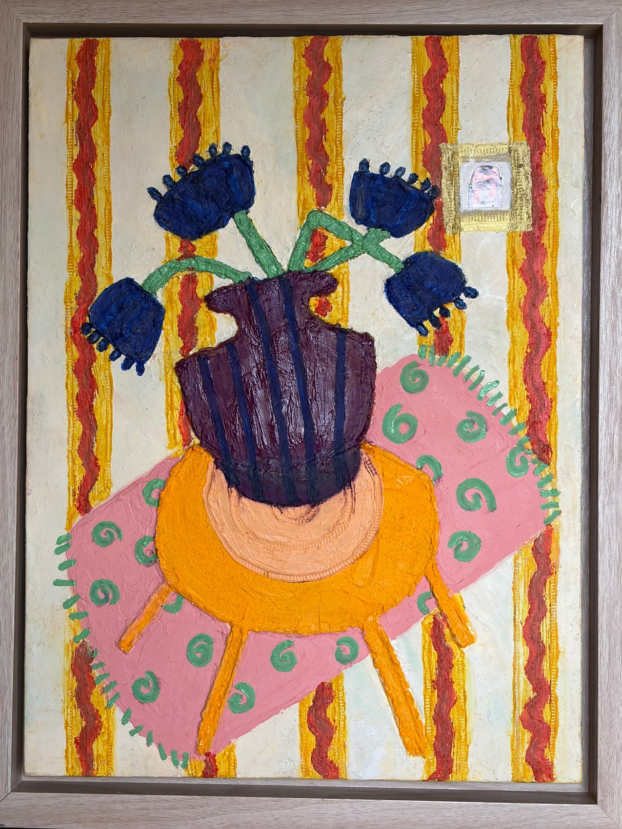Vase and Painting