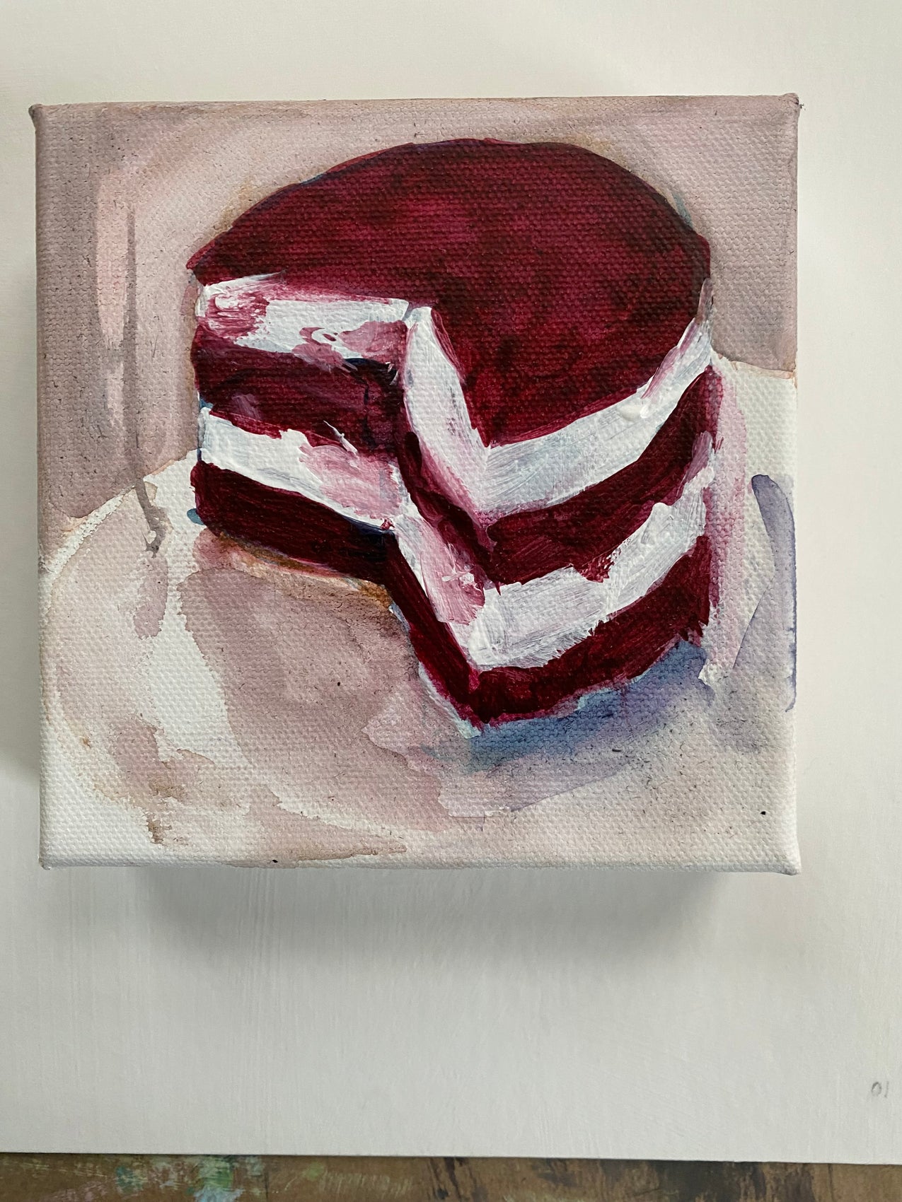 Cheesecake With Red Velvet