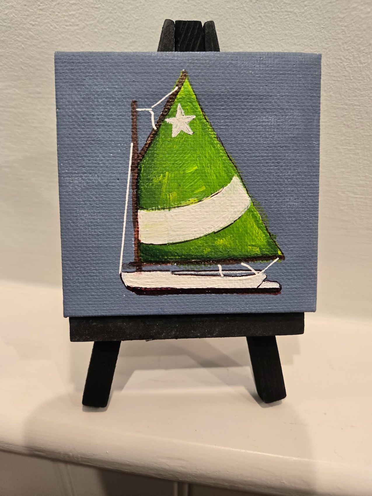 Rainbow Fleet Green Stripe/Star #2