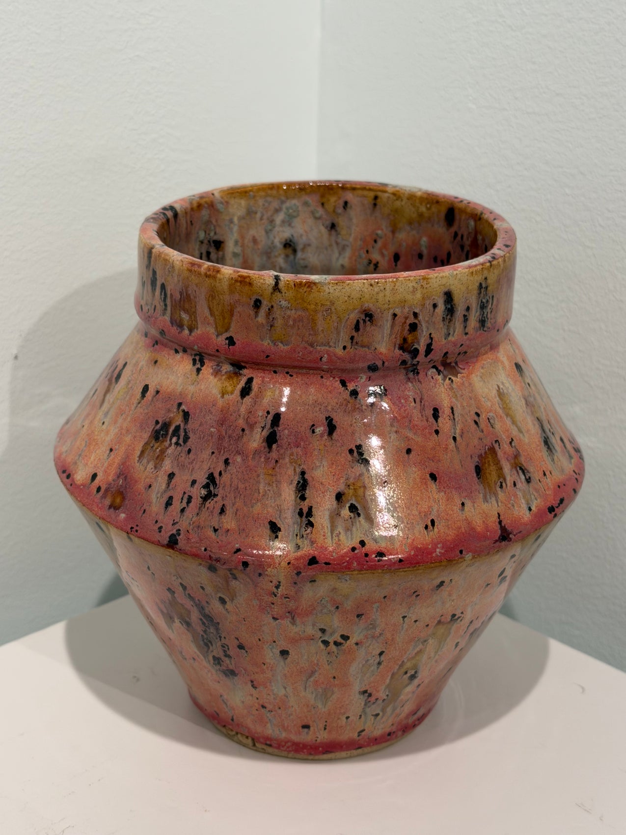 Medium Peppered Plum Vase