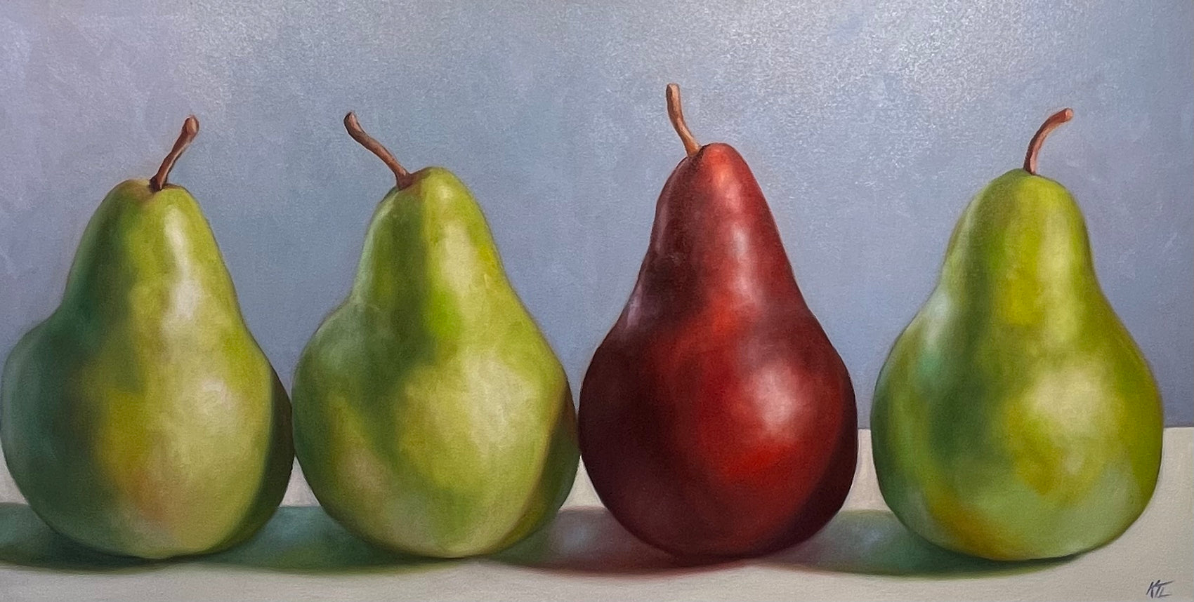 One Red, Three Green