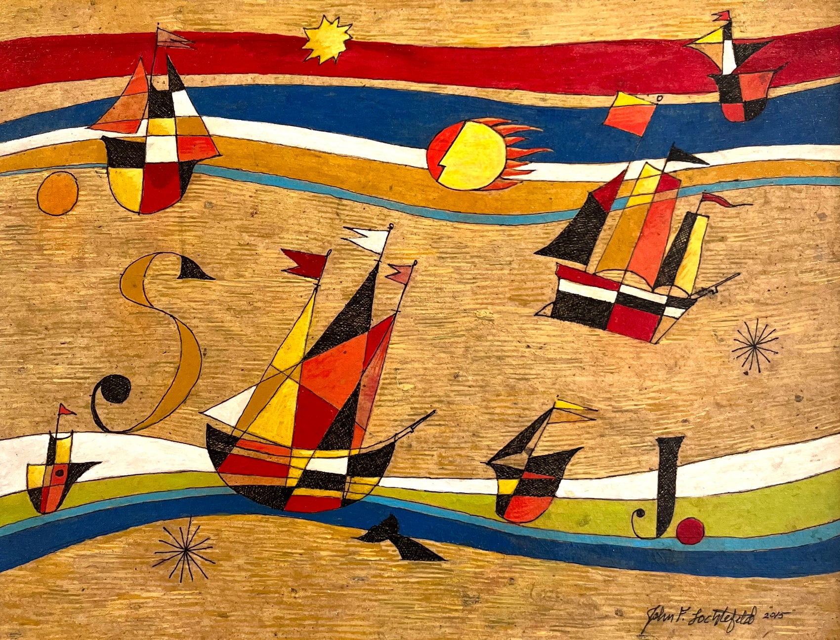 Sailing the Rolling Sea