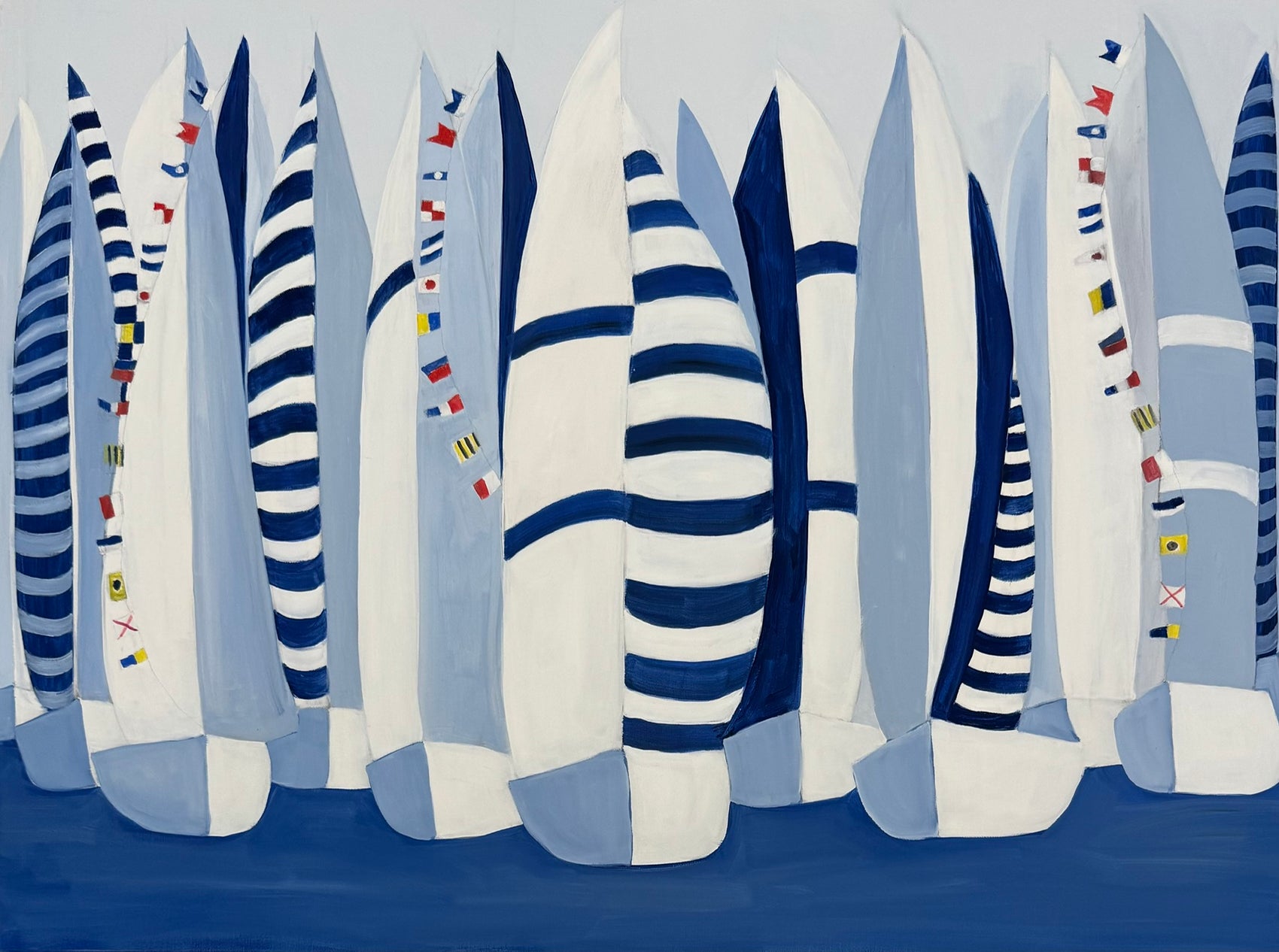 Navy Stripes