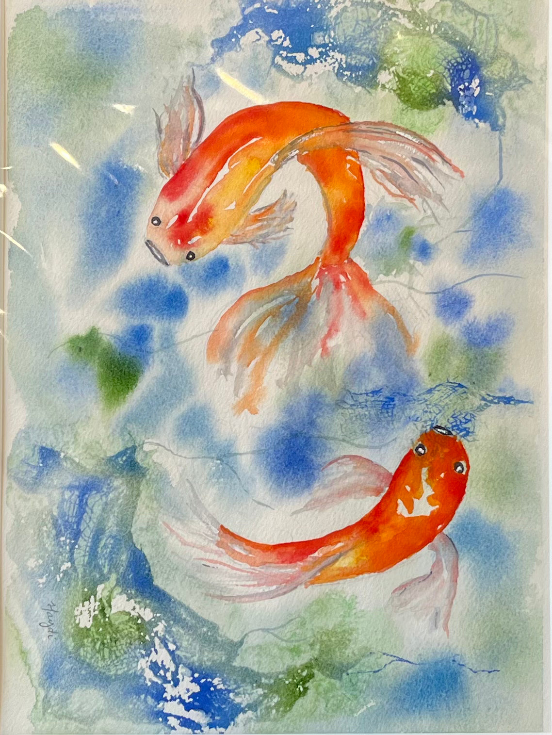 Dancing Koi