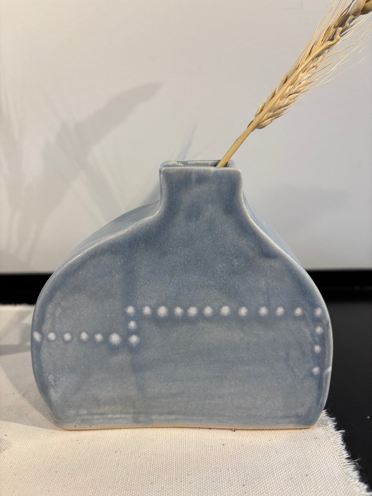 French Blue Bud Vase