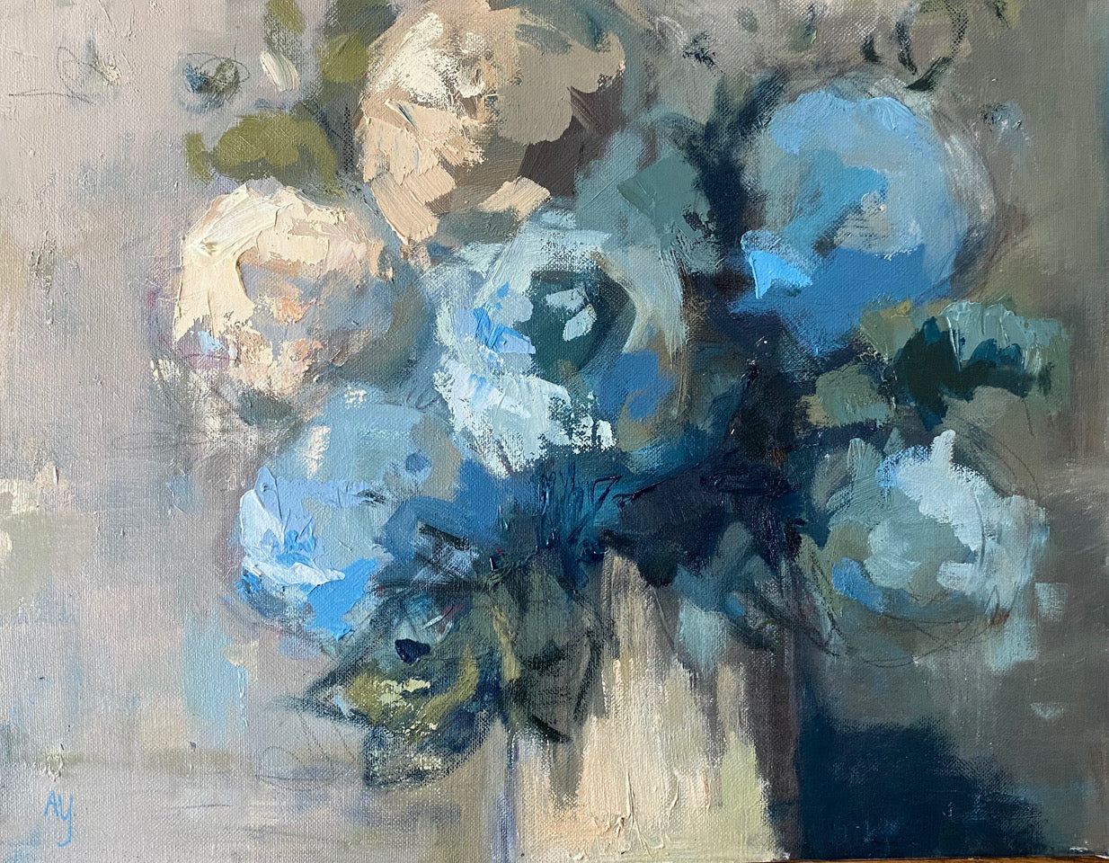 Blue Hydrangea