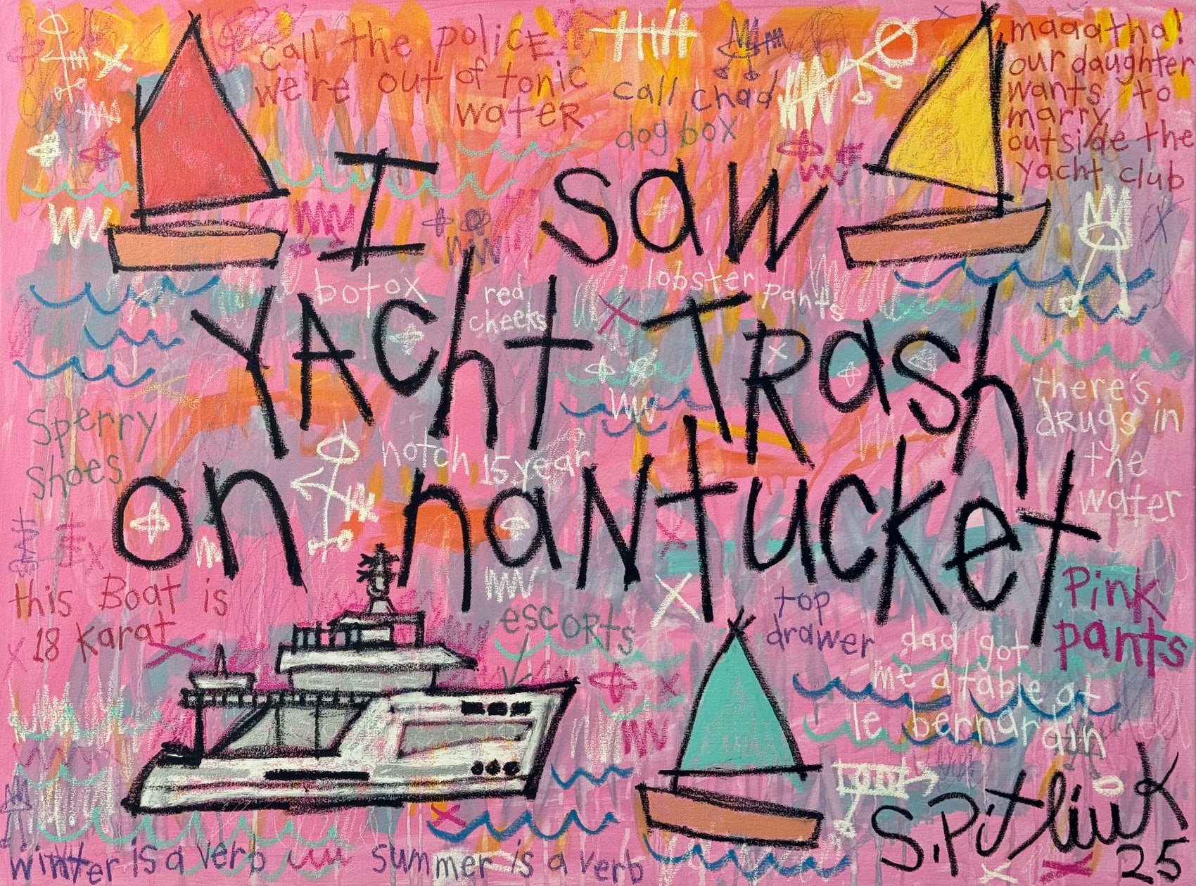I Saw Yacht Trash on Nantucket