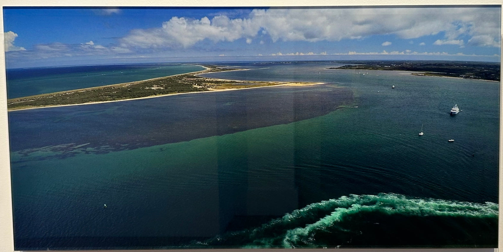 Aerial - From Brant Point of Great Point Light