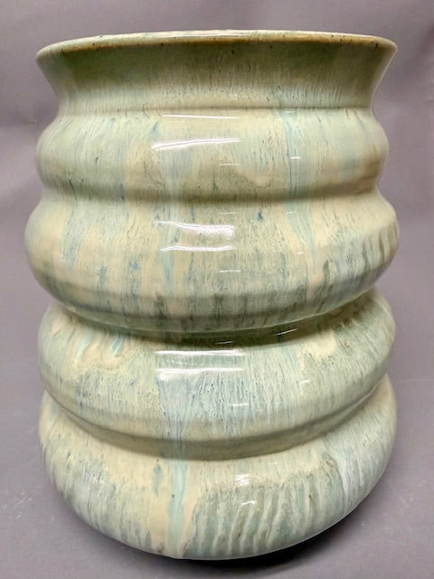 Green Donut Vase