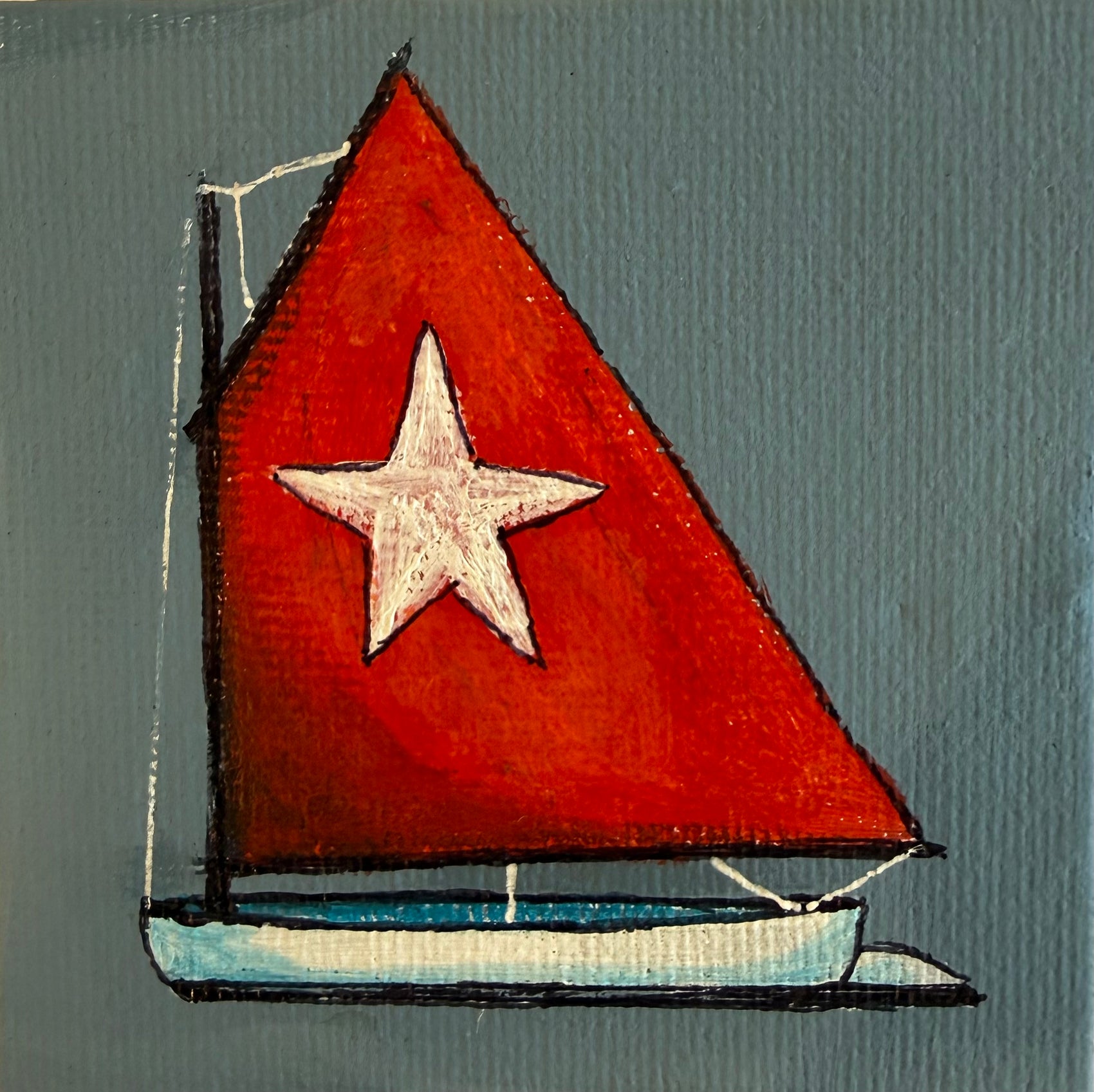 Rainbow Fleet - Red w/star