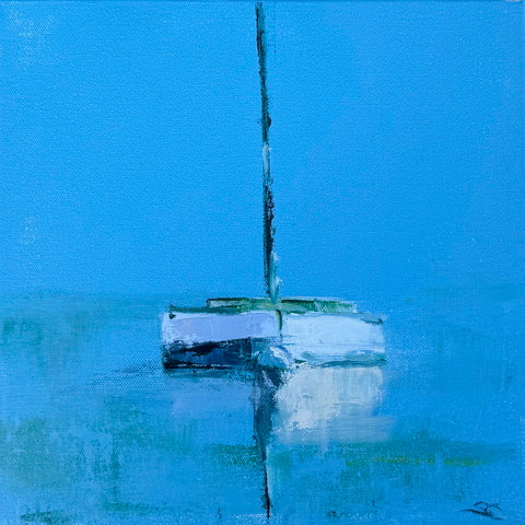 Abstract Sailboat