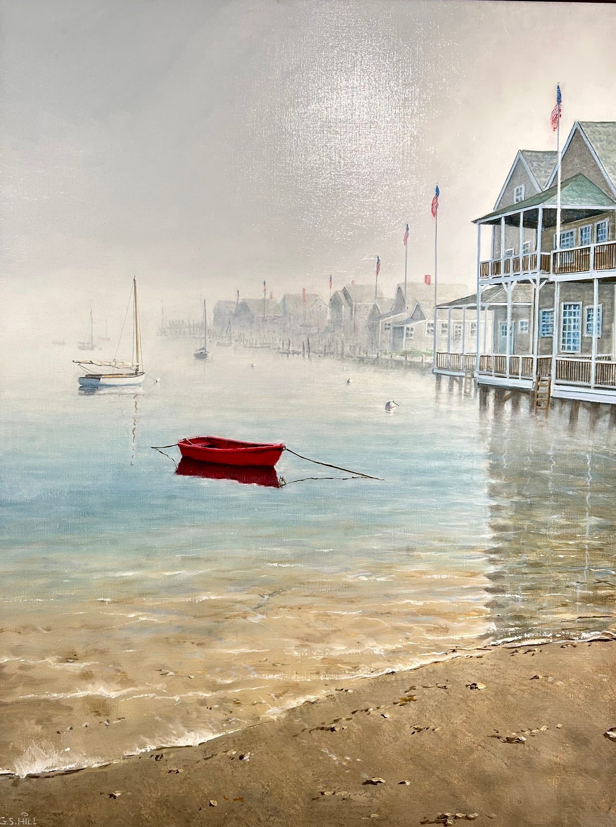 Old North Wharf Reflections