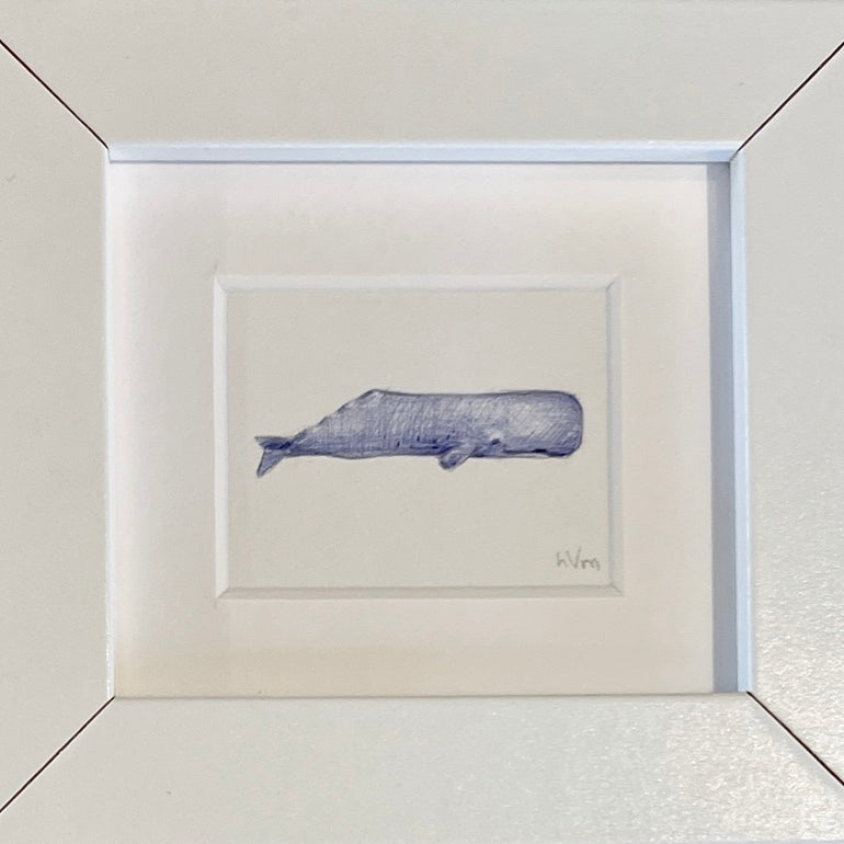 Mini Blue Sperm Whale II